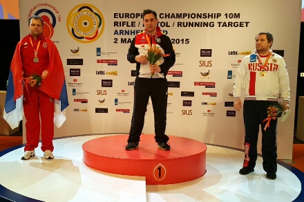 Mikec vicešampion Evrope, reprezentaciji bronza pištoljem
